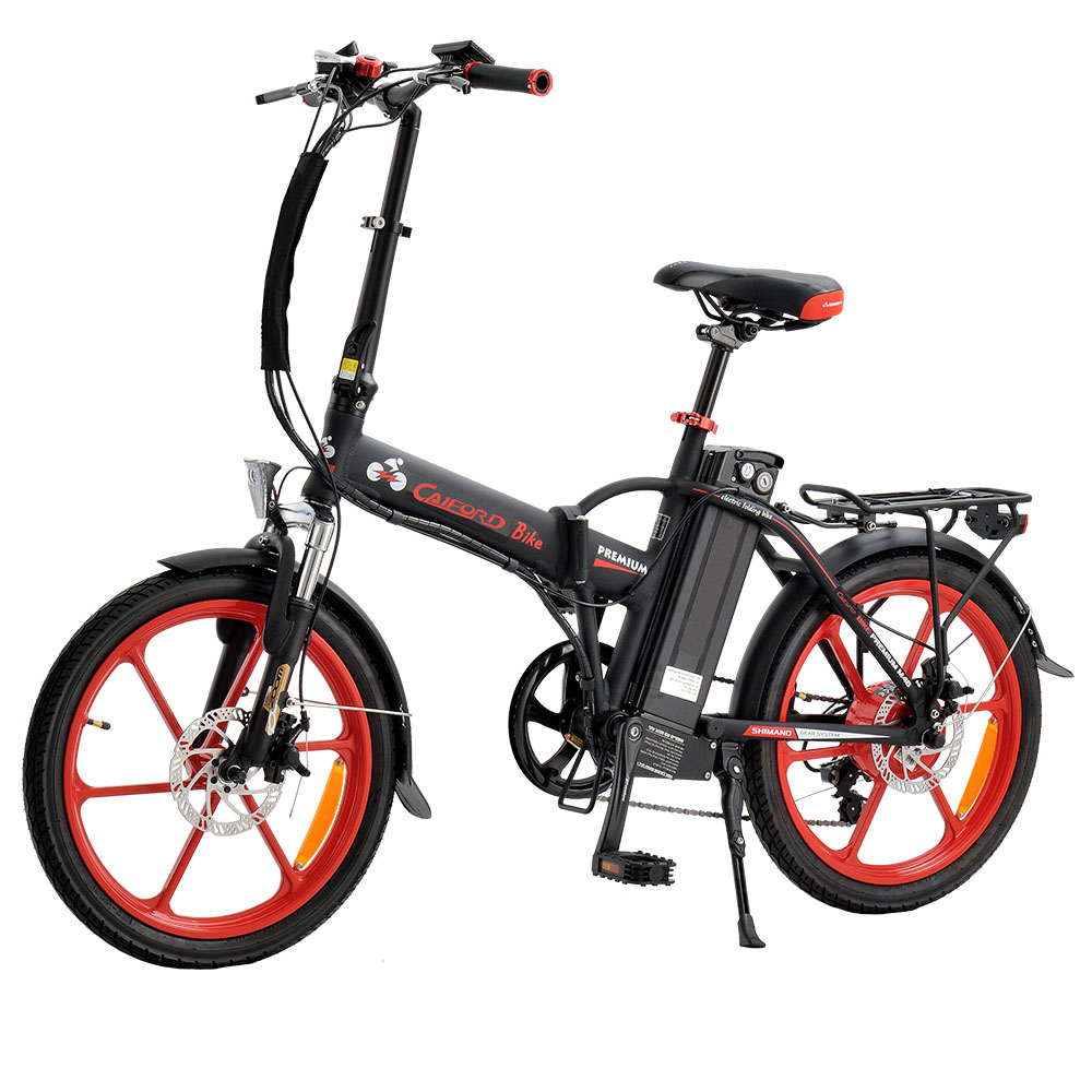 CF-TDN01Z-7 con rueda de alumbre de bicicleta eléctrica plegable CE de 20 pulgadas